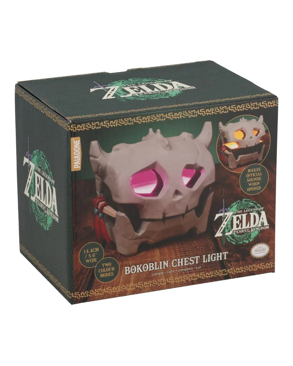 Lampa Paladone The Legend of Zelda - Bokoblin Chest Light with Sound 