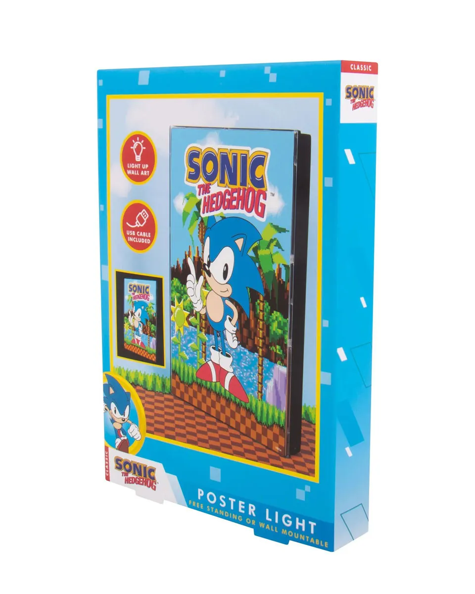 Lampa Sonic The Hedgehog - Poster Light 