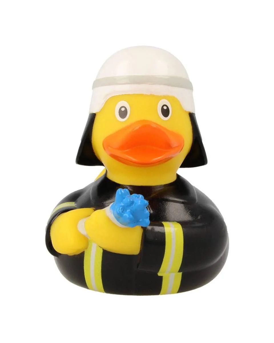 Lilalu Patkica - Fireman - Rubber Duck - black 