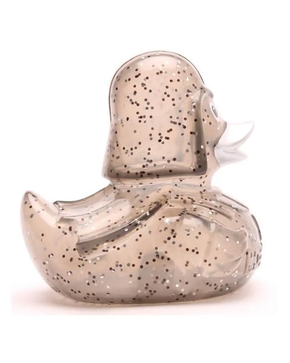 Lilalu Patkica - Glitter Black Star - Rubber Duck 