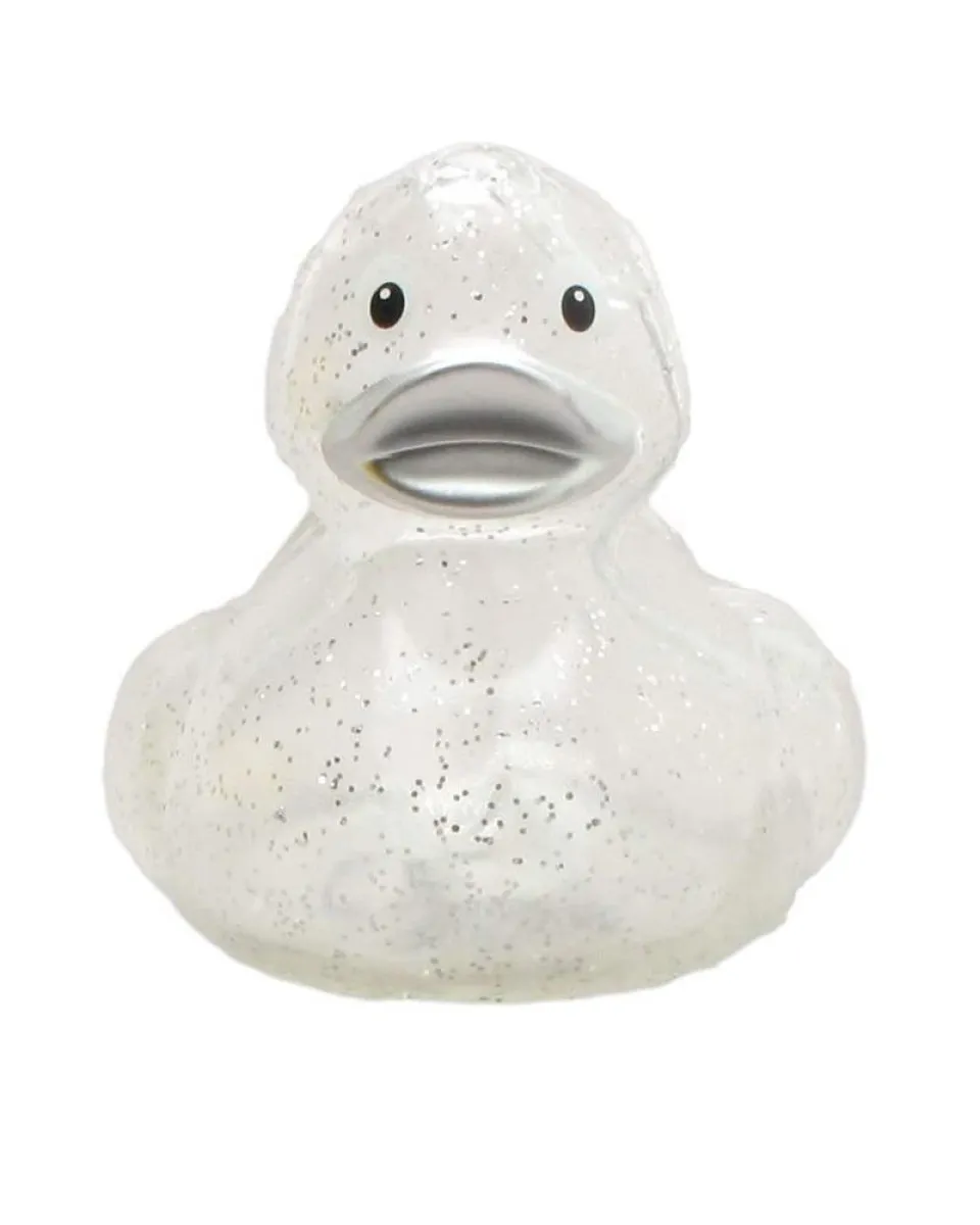 Lilalu Patkica - Glitter Silver - Rubber Duck 