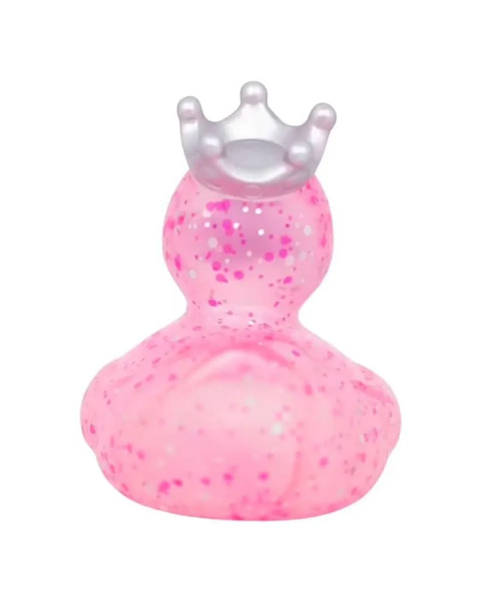 Lilalu Patkica - Glitter With Crown Pink - Rubber Duck 
