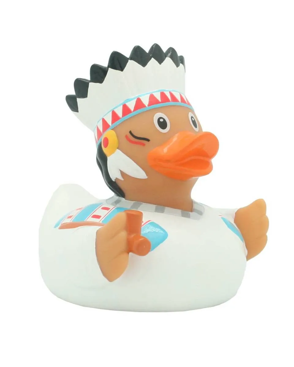 Lilalu Patkica - Native American Chief - Rubber Duck 