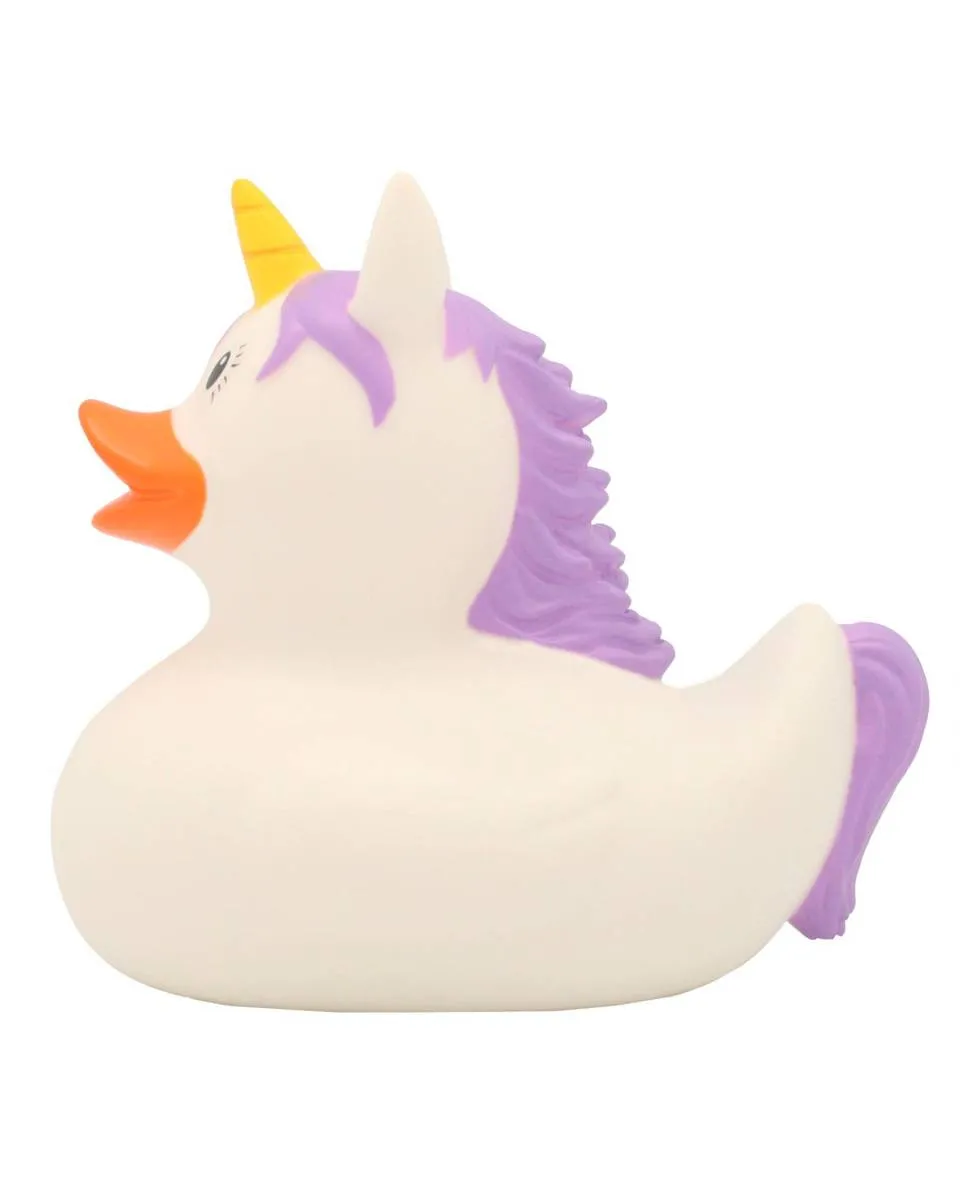 Lilalu Patkica - Unicorn - Rubber Duck - white 
