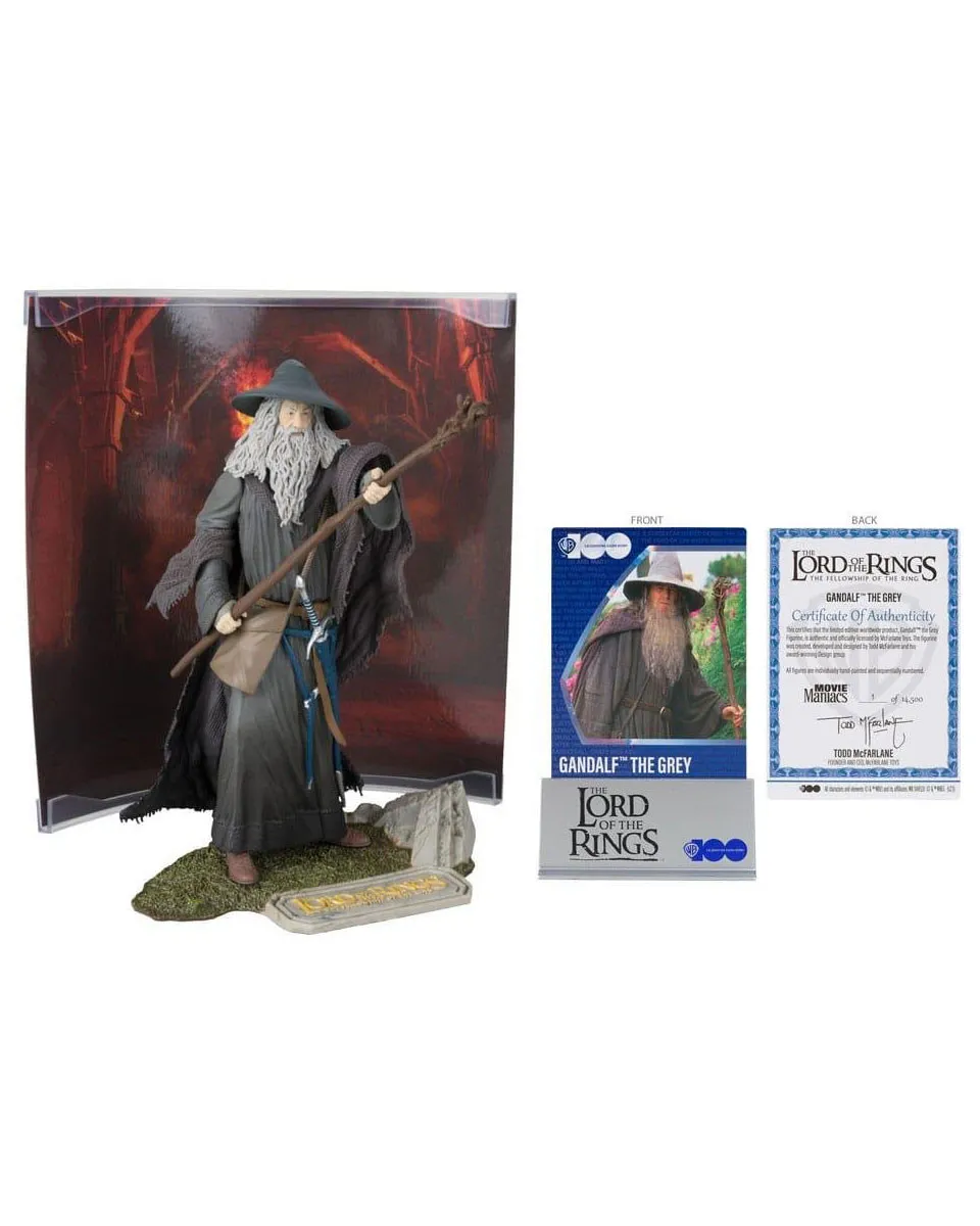 Action Figure The Lord of the Rings - Movie Maniacs - Gandalf 