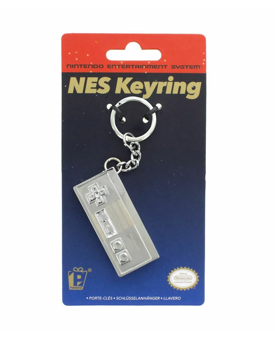 Privezak Nintendo NES 3D Metal Keyring 