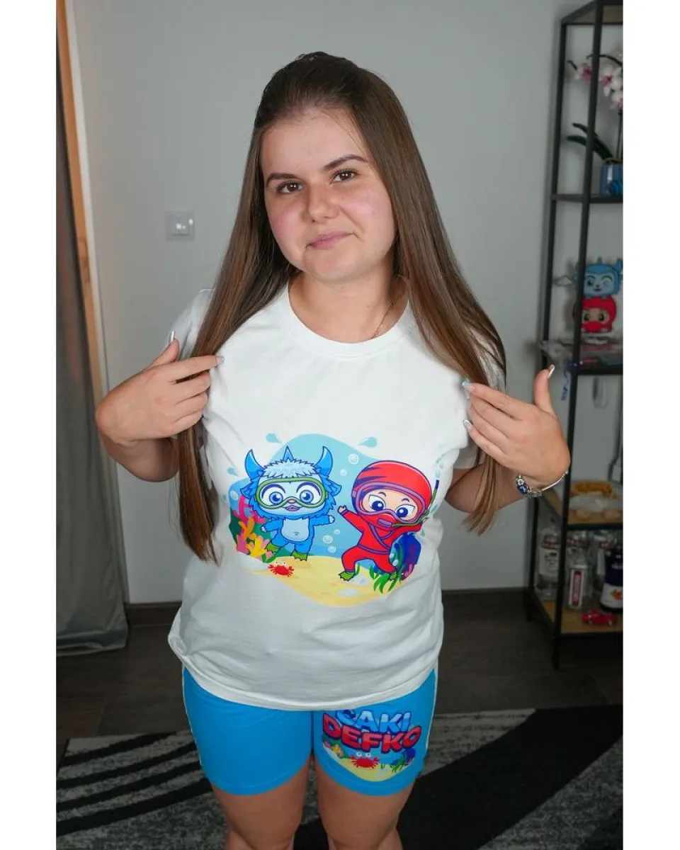 Majica Defko i Ćaki Letnja - Novke i Šmigićka - XL 