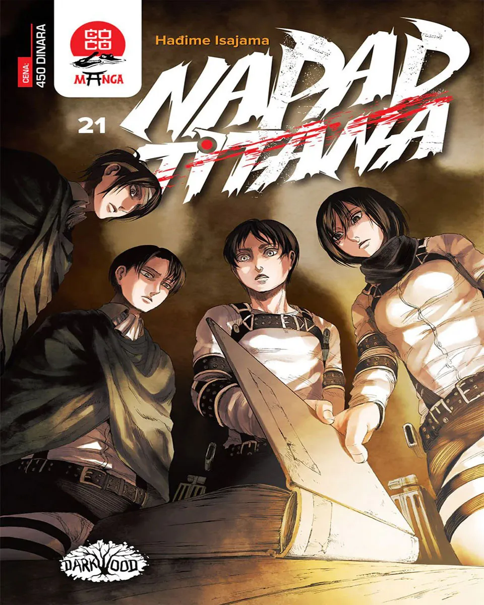 Manga Strip Attack on Titan - Napad Titana -  21 
