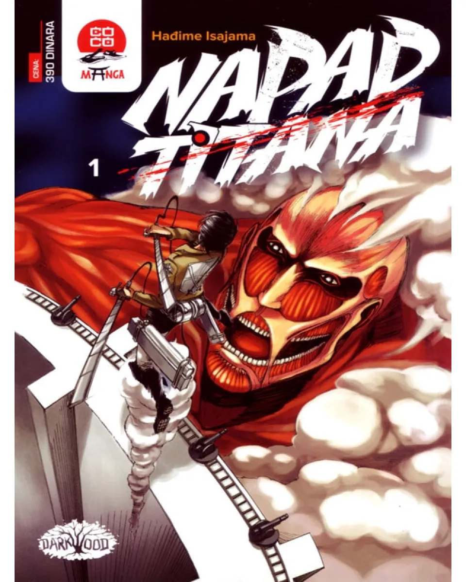 Manga Strip Attack on Titan - Napad Titana - 1 