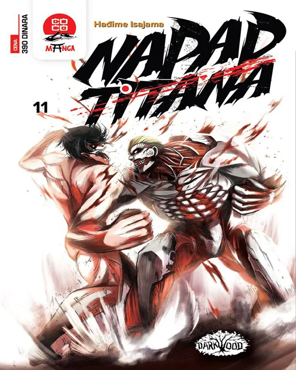 Manga Strip Attack on Titan - Napad Titana -  11 