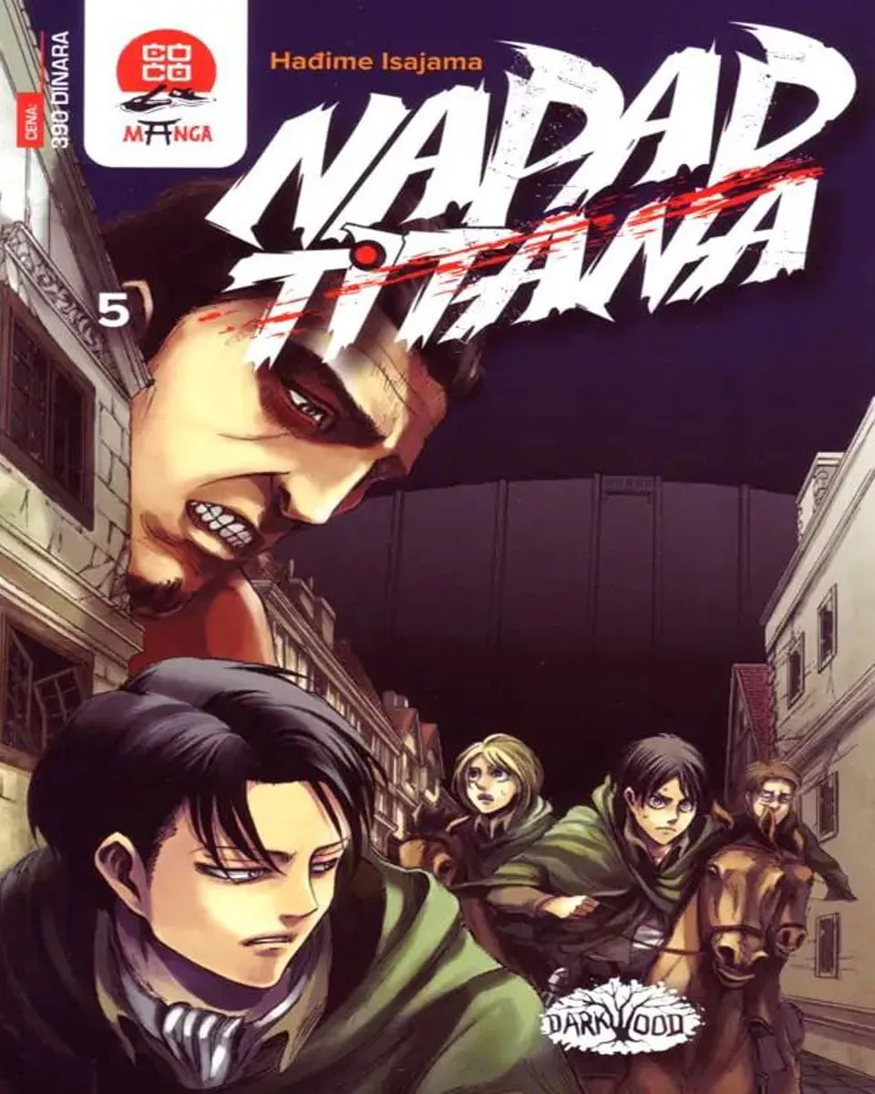 Manga Strip Attack on Titan - Napad Titana - 5 