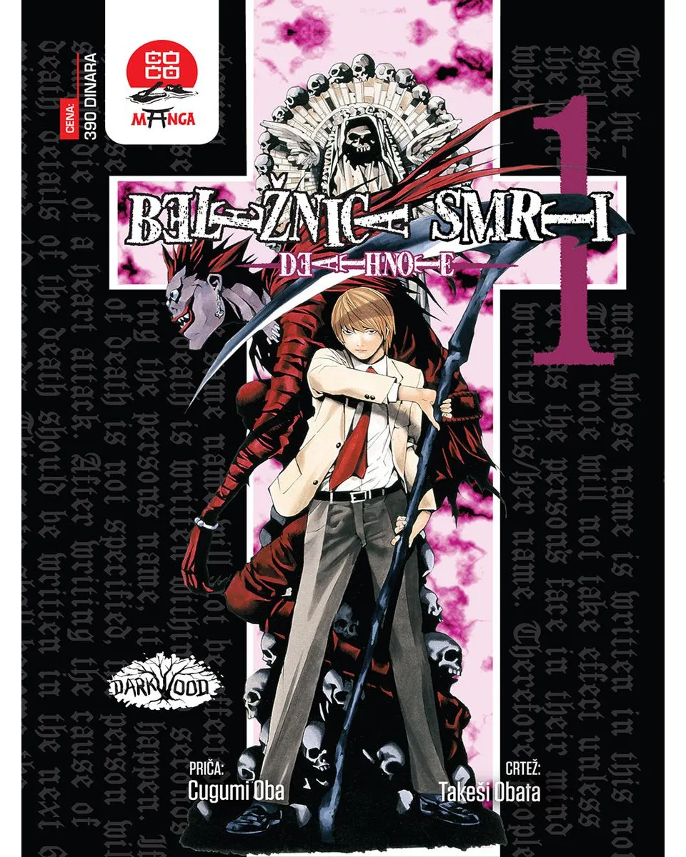 Manga Strip Death Note - Beležnica Smrti - 1 