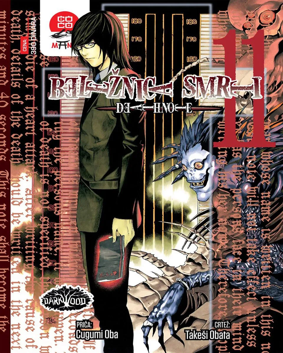 Manga Strip Death Note - Beležnica Smrti 11 - Srodne duše 