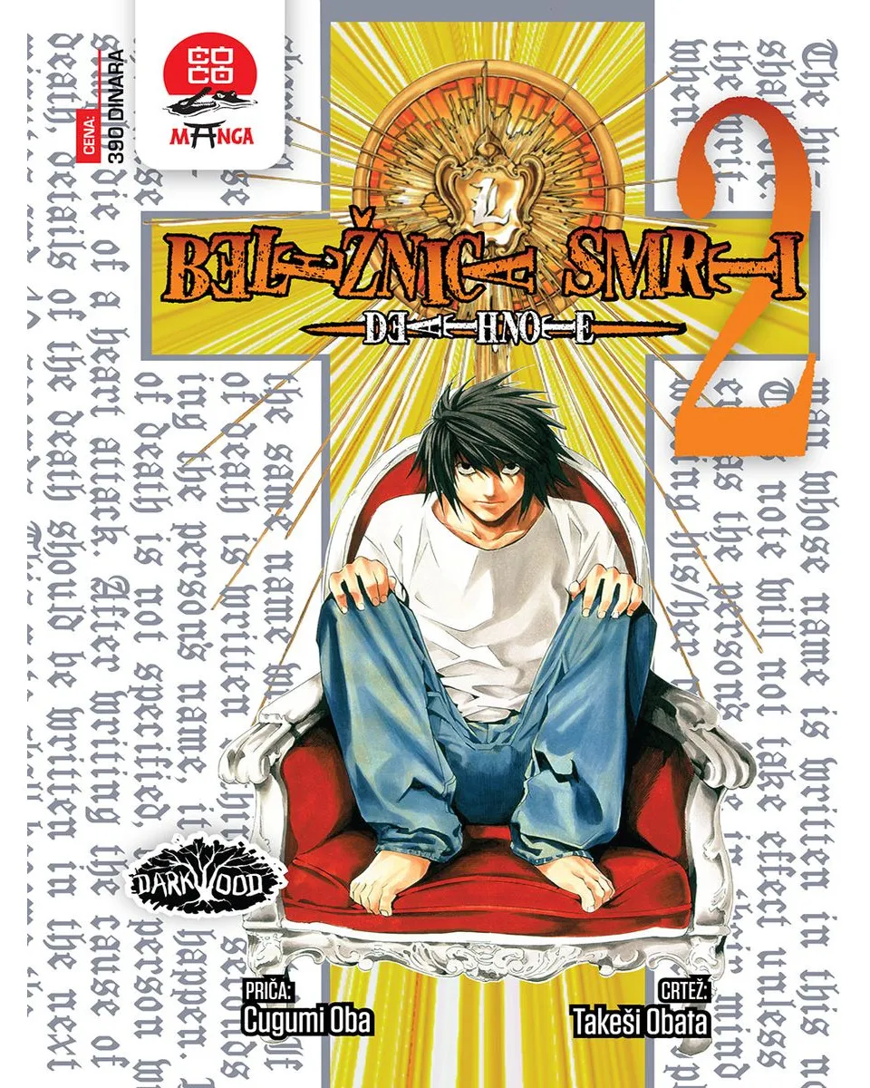 Manga Strip Death Note - Beležnica Smrti - 2 