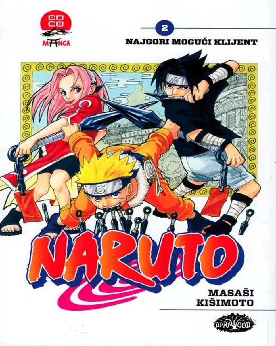 Manga Strip Naruto 2 - Najgori mogući klijent 