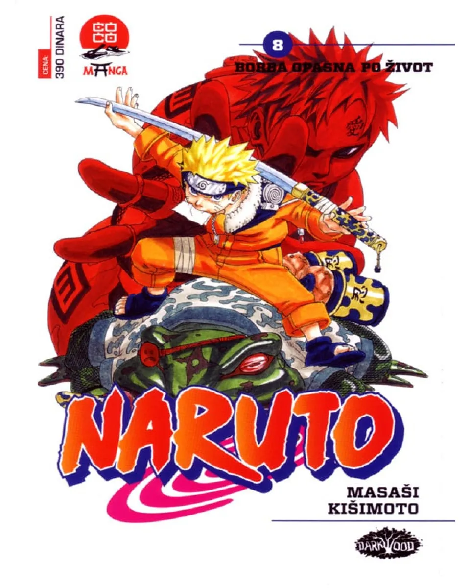 Manga Strip Naruto 8 - Borba opasna po život 