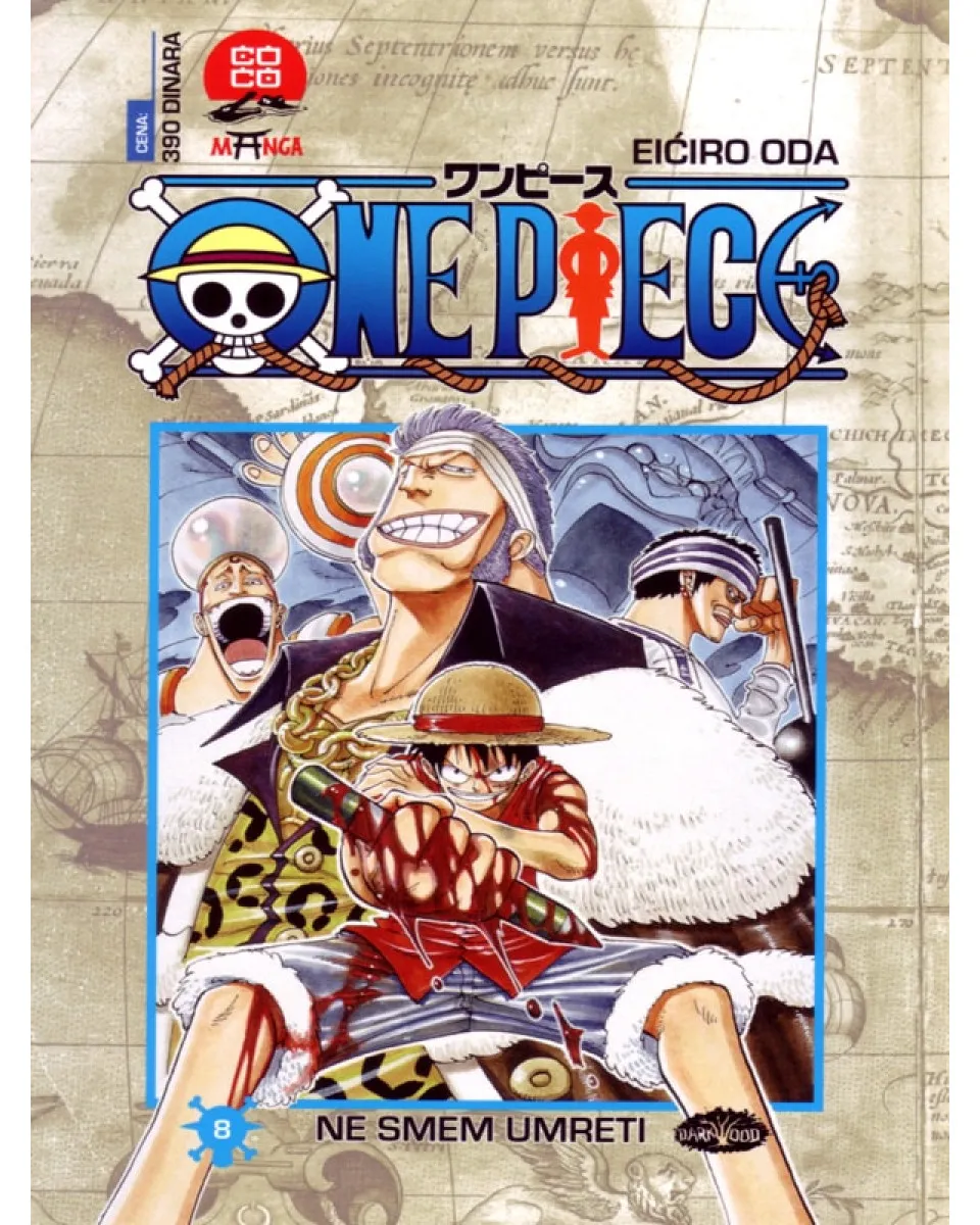 Manga Strip One Piece 8 - Ne smem umreti 