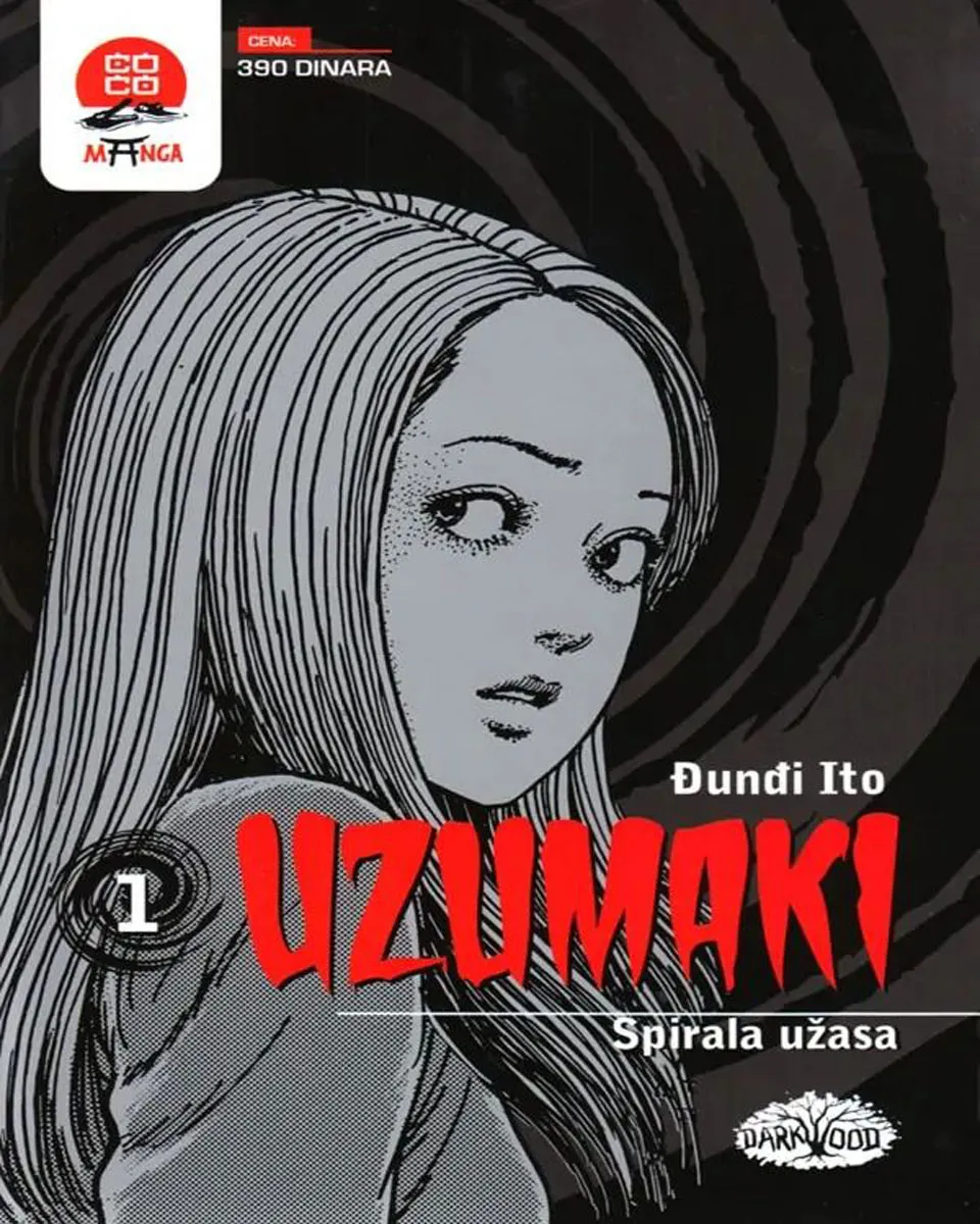Manga Strip Uzumaki 1 - Spirala užasa 