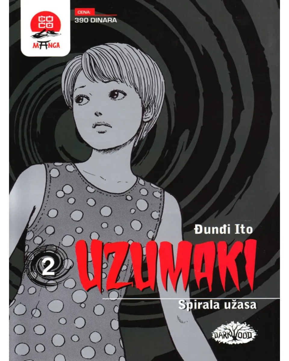 Manga Strip Uzumaki 2 - Spirala užasa 