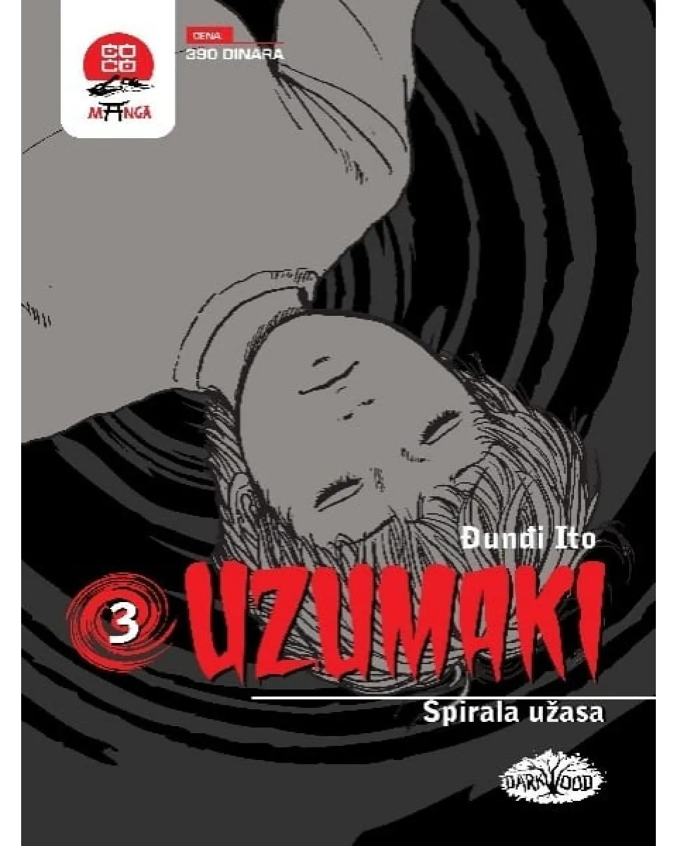Manga Strip Uzumaki 3 - Spirala užasa 