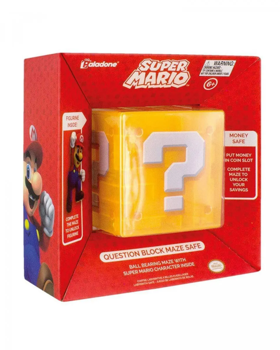 Maze Safe Super Mario Question Block 
