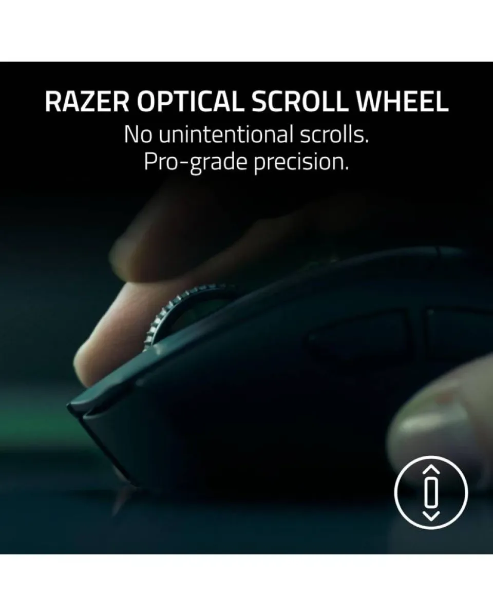 Miš Razer Deathadder V4 Pro - Wireless Esports  - White 