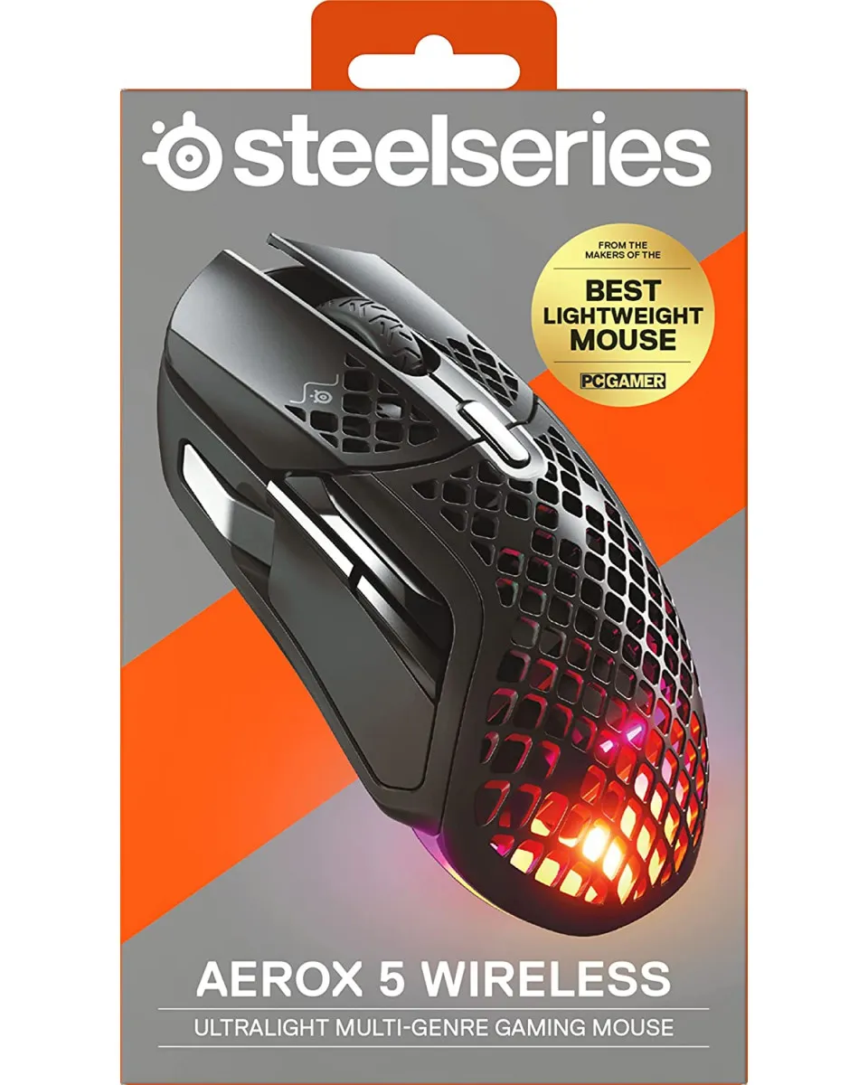 Miš SteelSeries AEROX 5 Wireless - Black 
