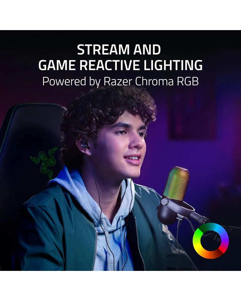 Mikrofon Razer Seiren V3 Chroma - Black RGB 