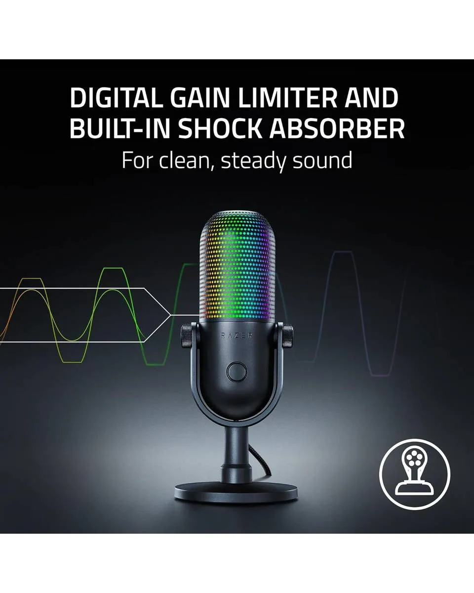 Mikrofon Razer Seiren V3 Chroma - Black RGB 
