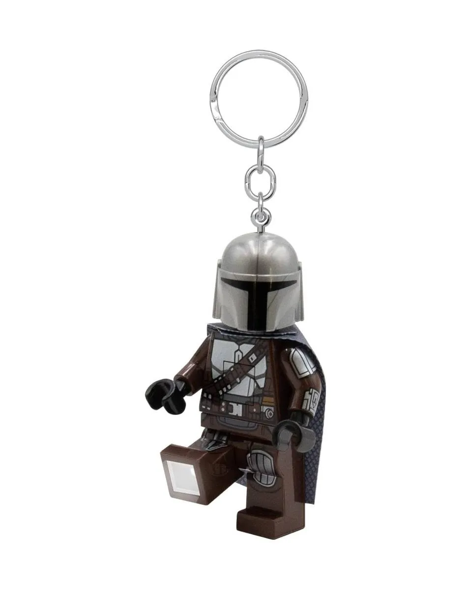 Mini-Flashlight with Keychains Lego Star Wars - Mandalorian 