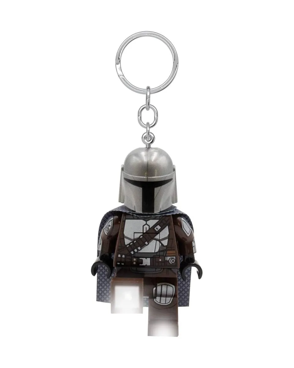 Mini-Flashlight with Keychains Lego Star Wars - Mandalorian 