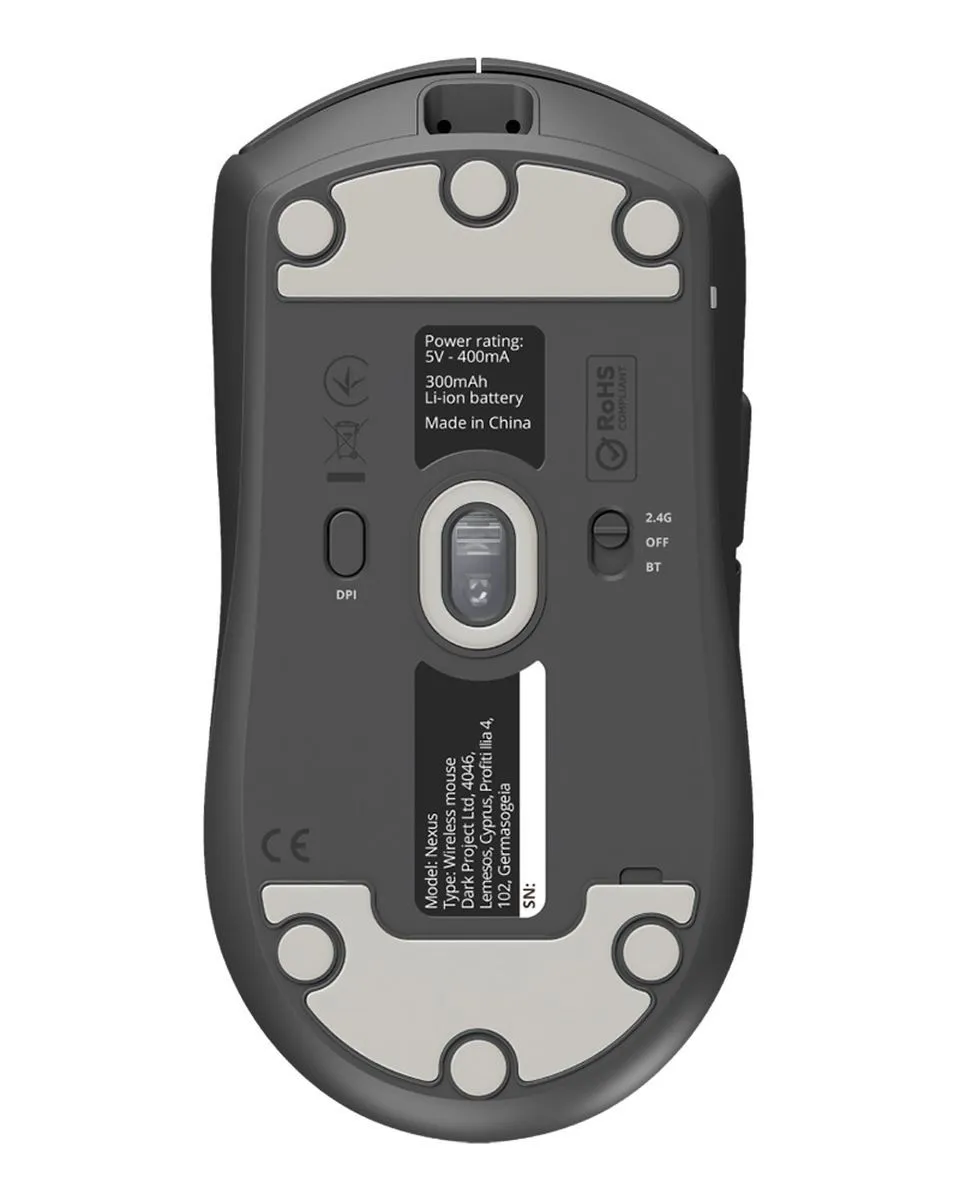 Miš Dark Project Nexus Wireless Gaming Mouse - Black 