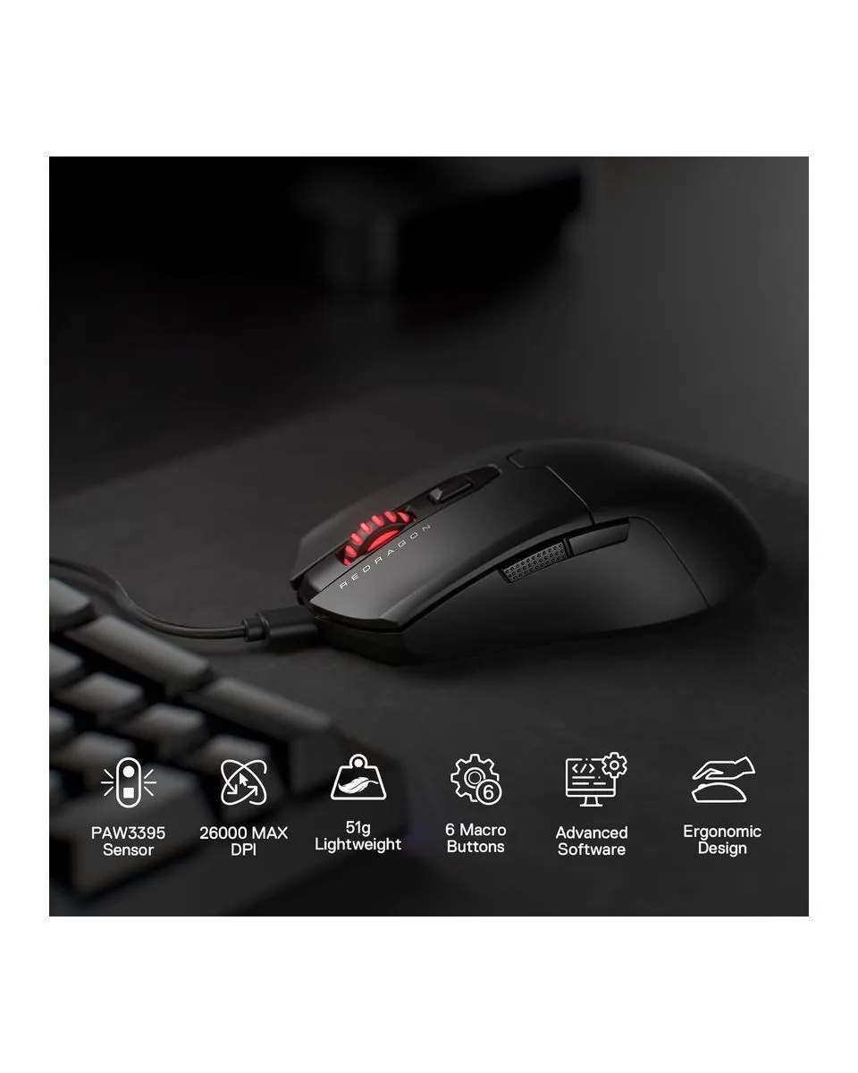 HMI00553 Miš Redragon Fyzy M995 