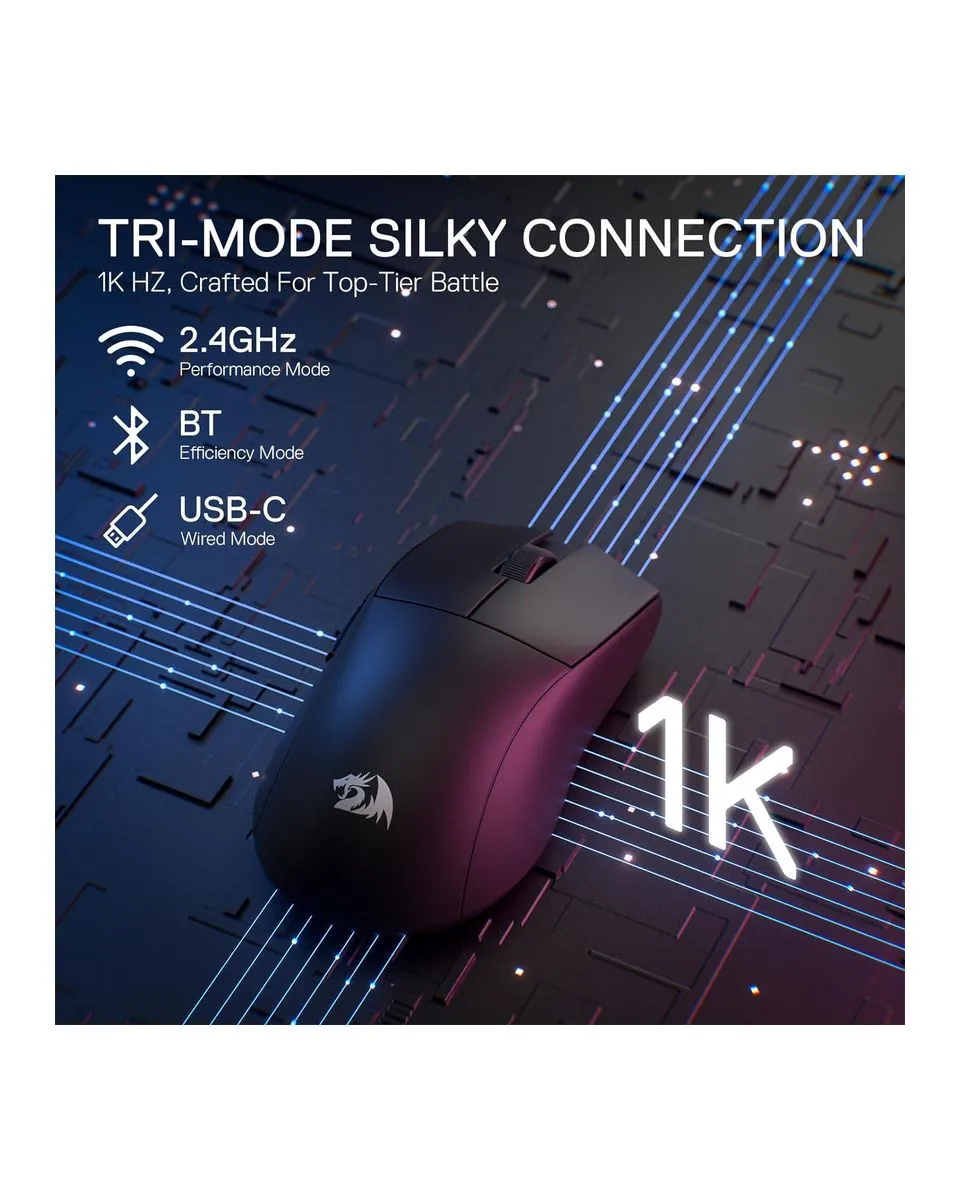 Miš Redragon King M916 Pro Wireless Black 