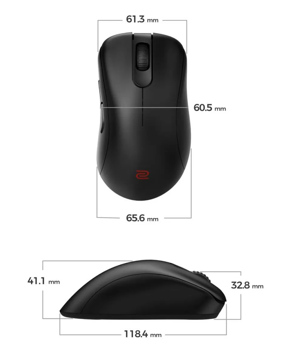 Miš Zowie EC3 - DW 4K Wireless - Black 