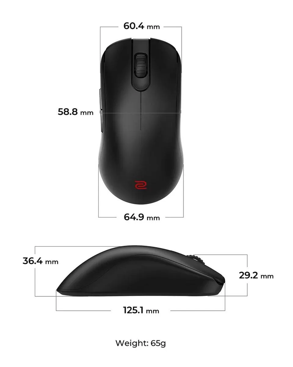 Miš Zowie FK2-DW Wireless - Black 