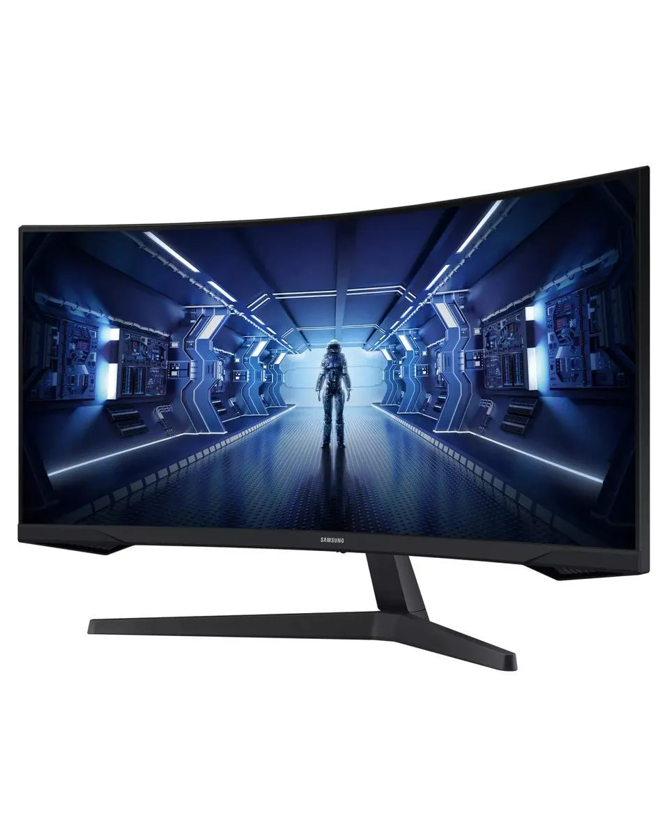 Monitor Samsung 34'' Zakrivljeni LED LC34G55TWWPXEN Black 