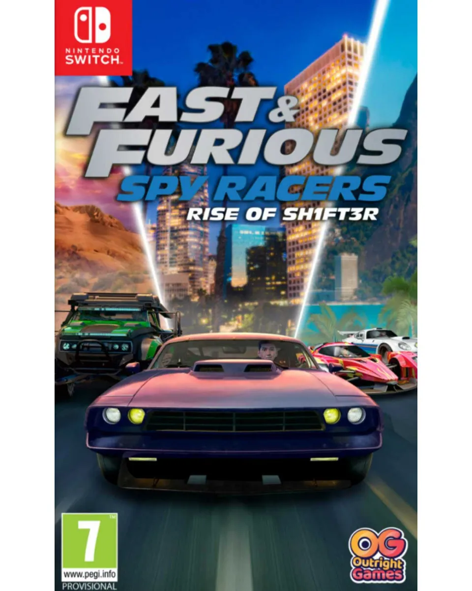 Switch Fast & Furious Spy Racers - Rise of SH1FT3R 