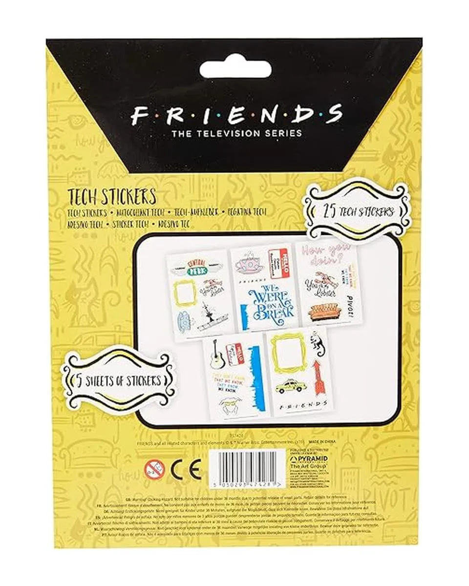 Nalepnice F.R.I.E.N.D.S. - Tech Stickers 