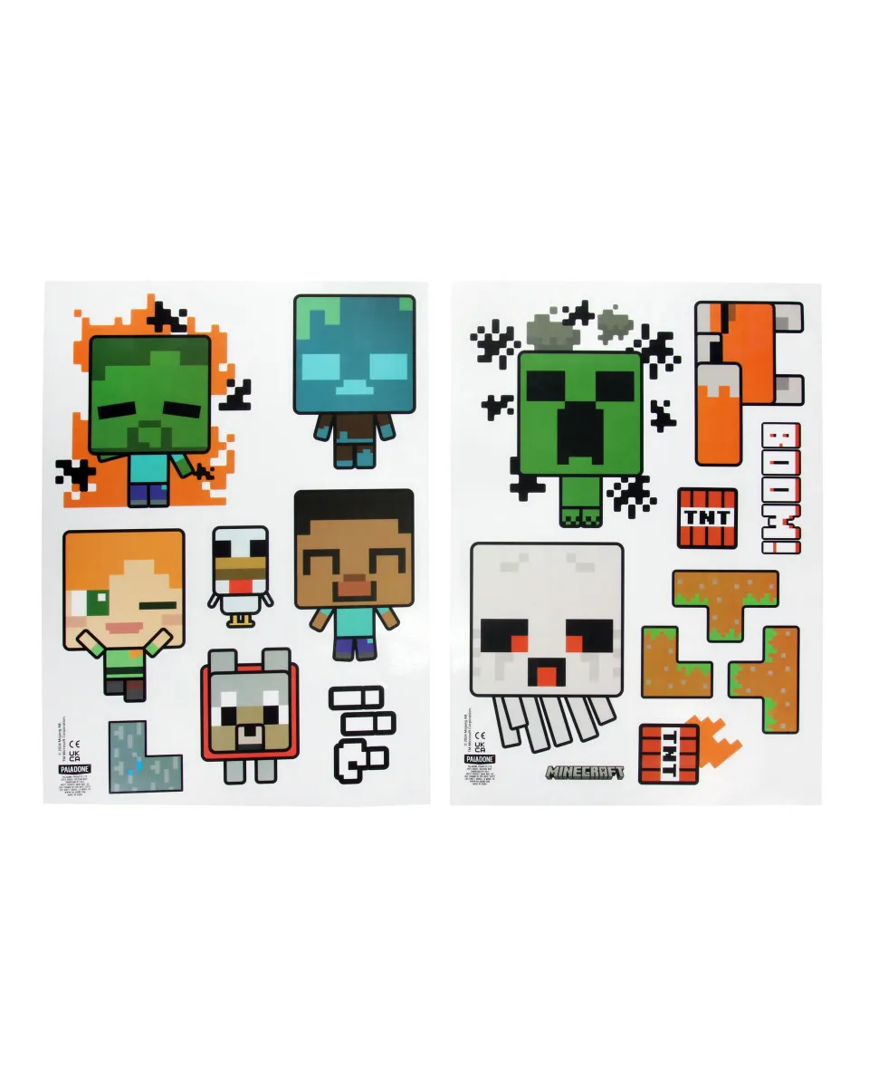 Nalepnice Paladone - Minecraft Personalisation Wall Decals 