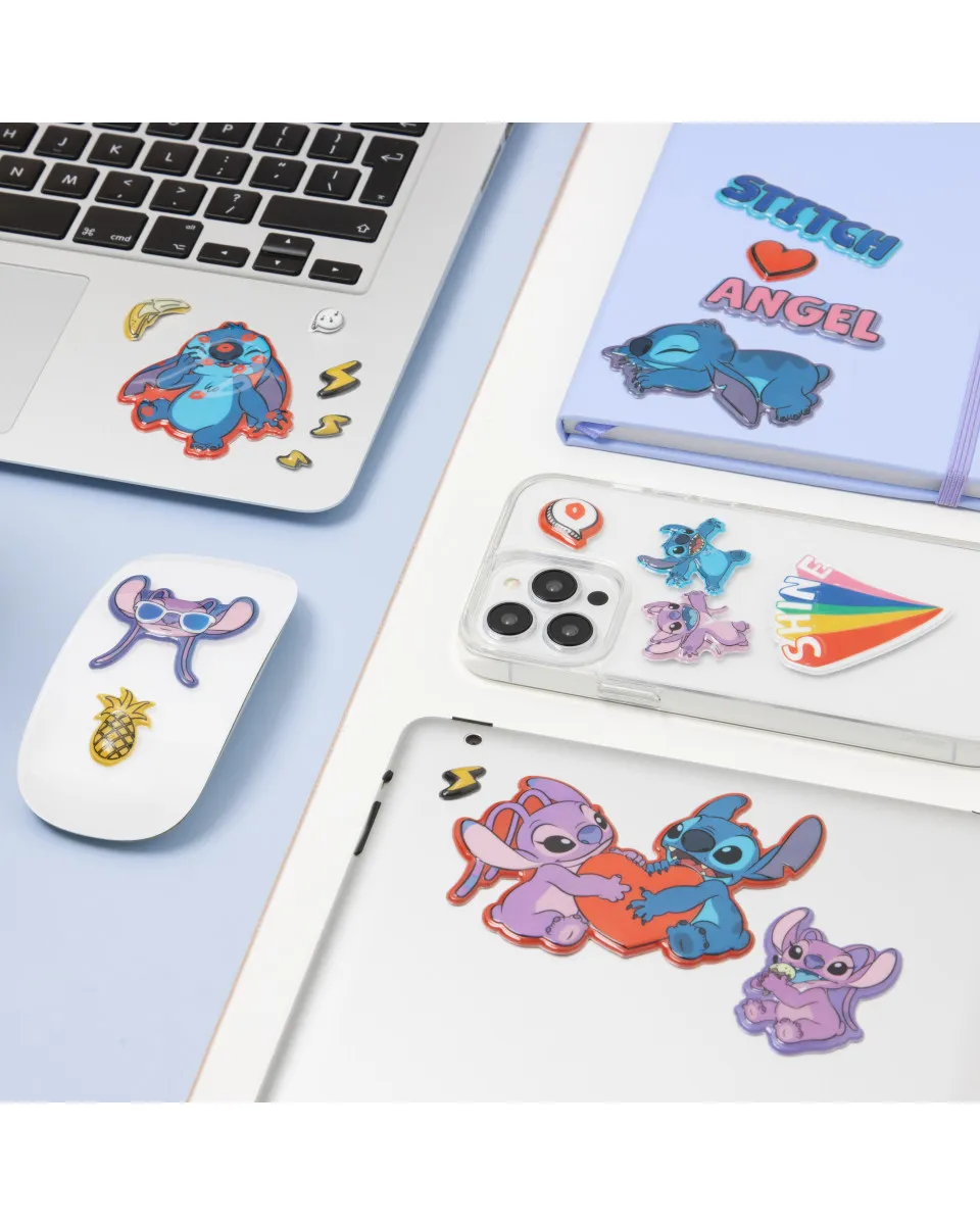 Nalepnice Paladone - Stitch Puffy Gadget Decals 