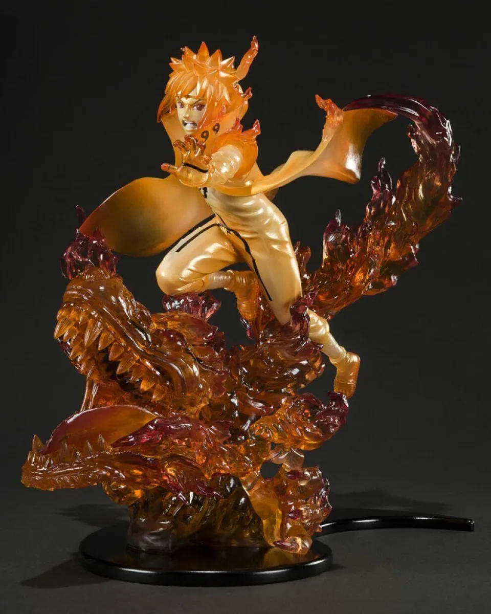 Statue Naruto Shippuden - Kizuna Relation - Kurama - Minato Namikaze 