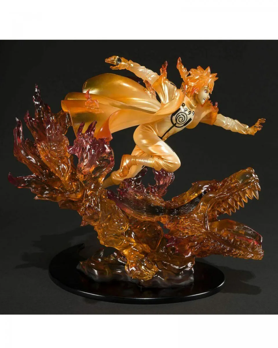 Statue Naruto Shippuden - Kizuna Relation - Kurama - Minato Namikaze 