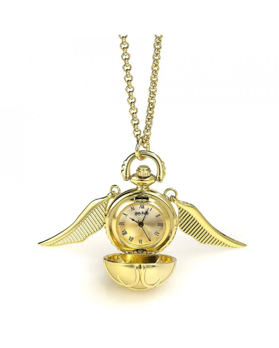 Ogrlica Harry Potter - Golden Snitch - Watch Necklace 