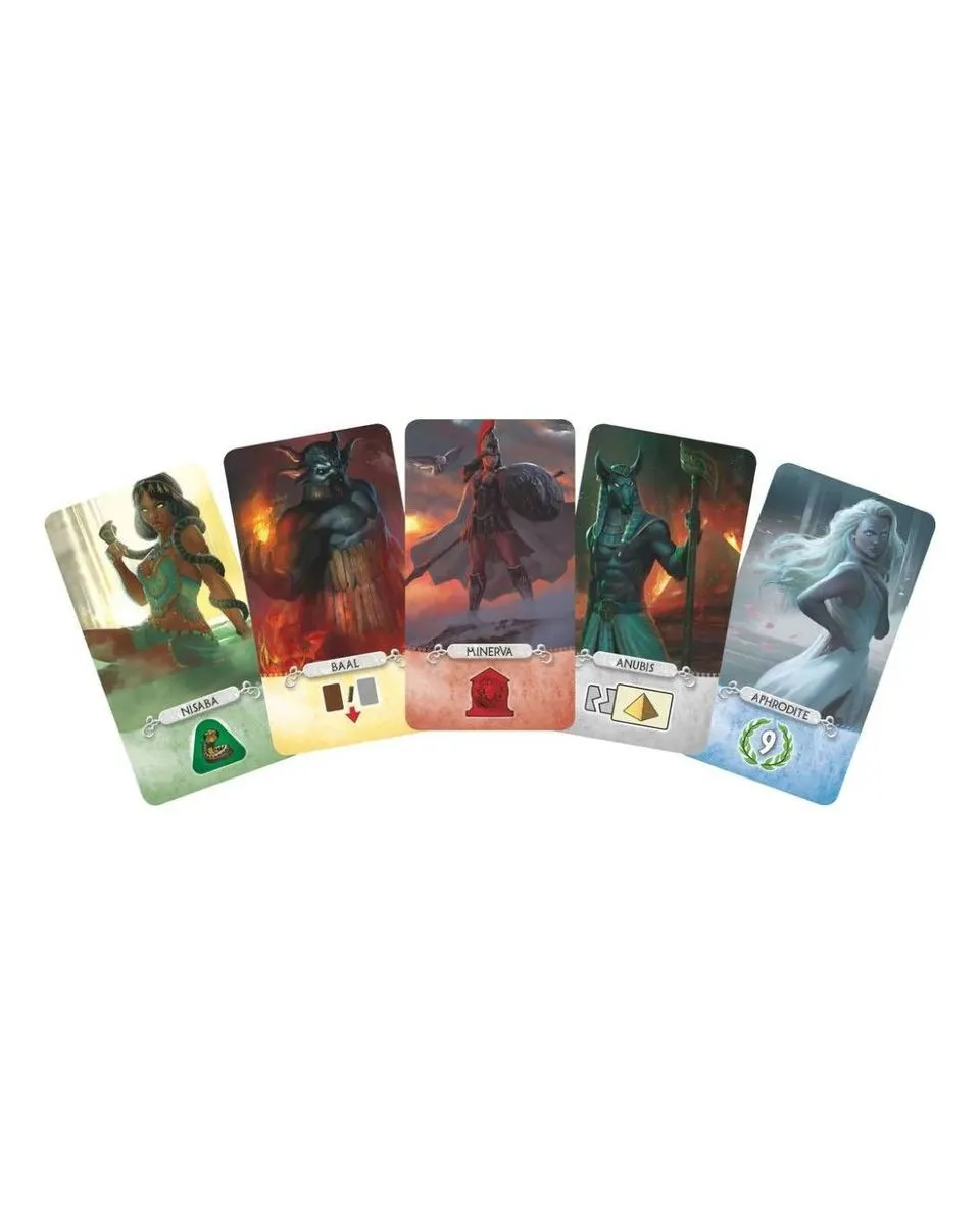 Osnovna igra + ekspanzija 7 Wonders Duel + Pantheon 