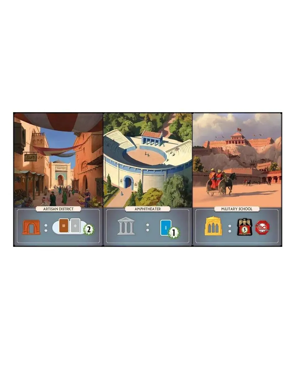 Osnovna igra + ekspanzija - 7 Wonders + Edifice 