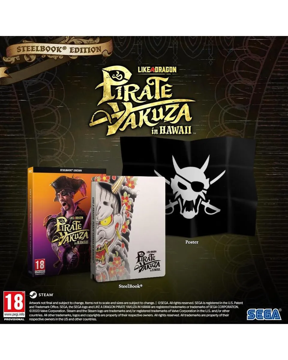 PC Like a Dragon - Pirate Yakuza in Hawaii 