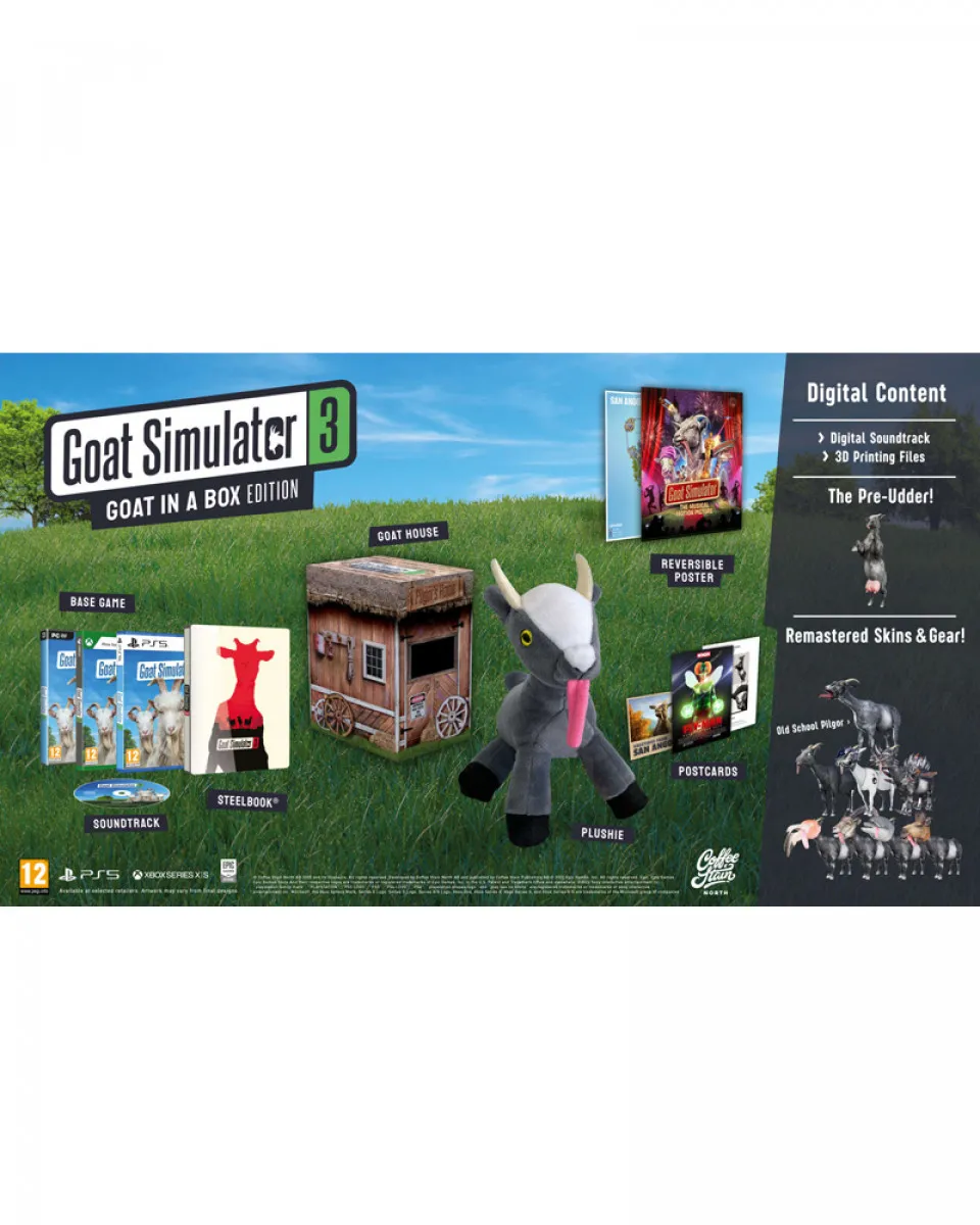 PCG Goat Simulator 3 - Goat In A Box Edition 