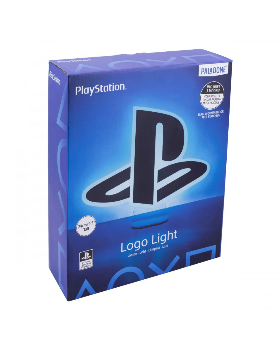 Lampa Paladone Playstation Logo Light with Stand 