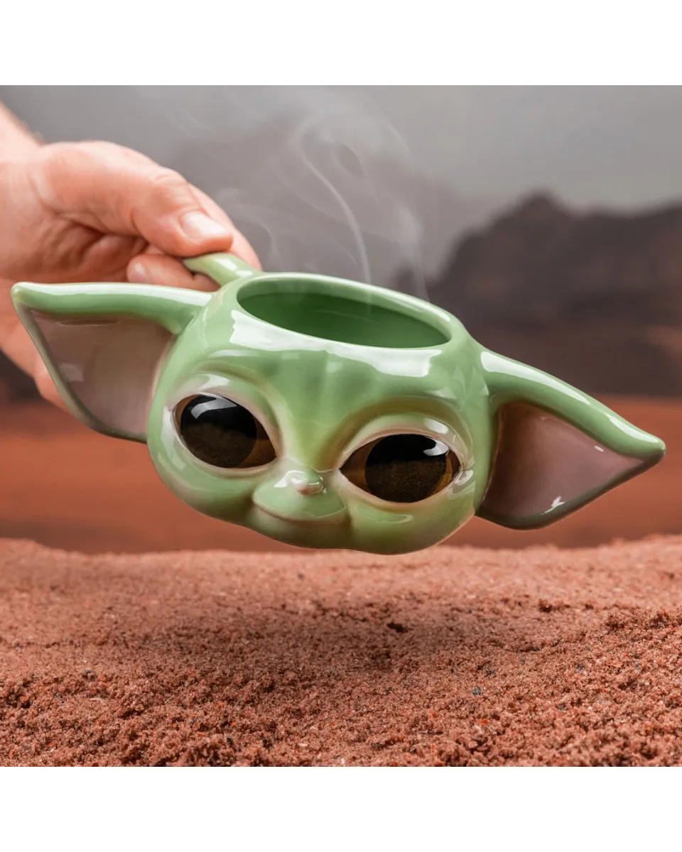 Šolja Paladone Star Wars Mandalorian - The Child Shaped Mug 315ml 
